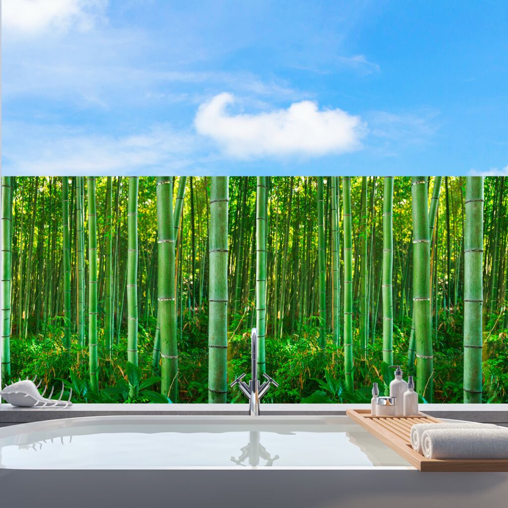 Vitrostatic Fensterfolie Bamboo - | Venilia 67,5x150cm