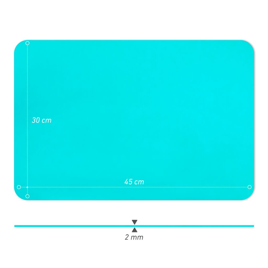 Tischset blau - rechteckig Venilia 45x30cm, 