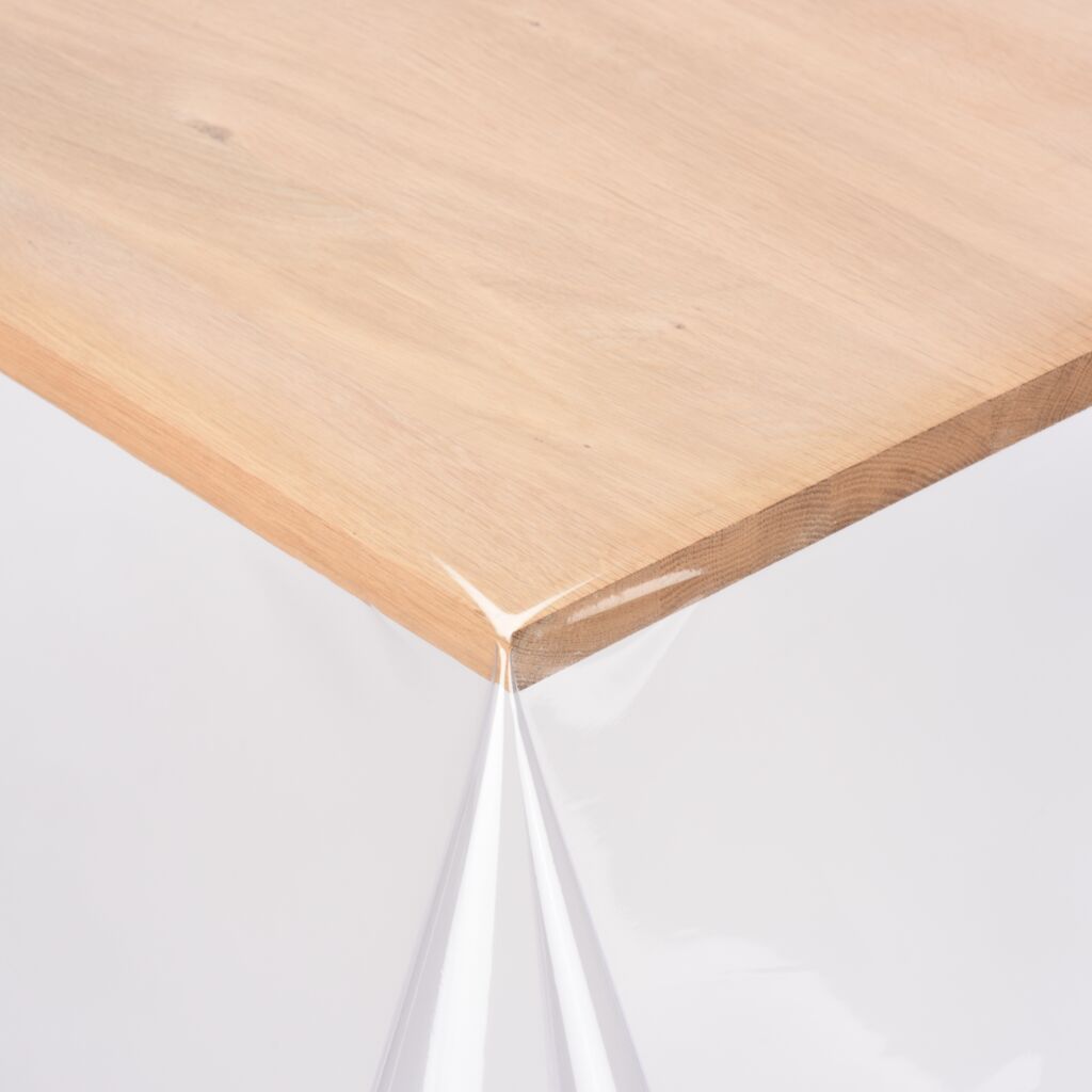 Protège-table Crystal transparent - 140cm, ronde