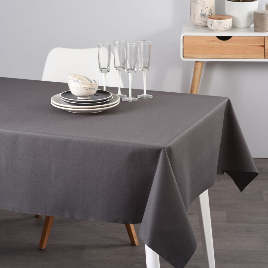Nappe Vienna Home, protection contre les taches, anthracite